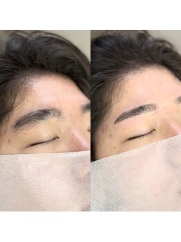 メラヴィー 上社店(meravi)/メンズ アイブロウスタイリング