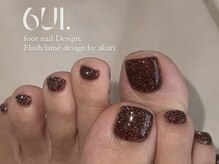 ロウイ(6ui.)/foot one color/5500yen