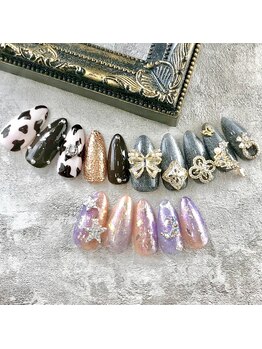 エスフィーネイルサロン ブリーユ(Esfy nailsalon Brille)/10月アプレ定額デザイン