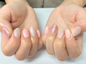 はあとねいる 高松瓦町店/限定花柄ネイル◆4,400円