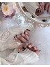 ≪ハンドジェル≫ベースカラー付き◇フレンチネイル¥6500