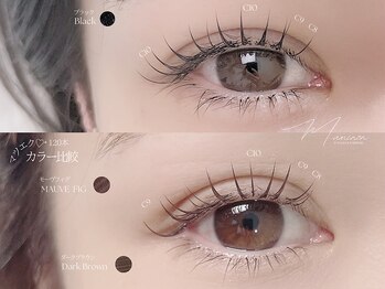 マミノン 武蔵小杉(Maminon)/【マツエク上下】カラー比較