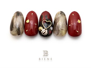 ビーネ 品川 高輪店(BIENE)/2026年バレンタインネイル-5