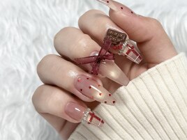 バレンタインネイル♪