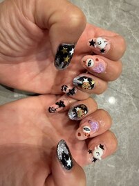 ハロウィン定額ネイル￥6000