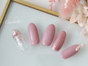 カシェット(Cachette)/ワンカラー×ラメ