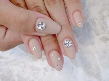 ラルネイル 大宮(Lull. nail)/＃マット＃Vカット＃シンプル