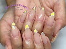 アン ジョーヌドラゴ/【ロングネイル】オーロラネイル