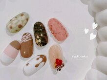 エンジェルガーデンネイル 池袋店(Angelgarden nail)/チョコレートネイル