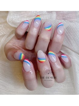 ザ デミュア 銀座店/レーンボーネイル