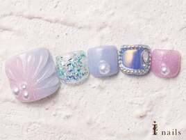 シェルぷっくりネイル10480円