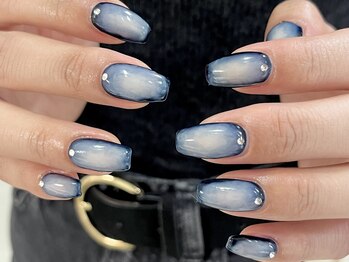 ほわっとネイビー　ｂｙ若月