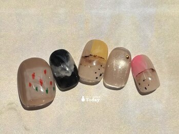 ネイルサロン トゥデイ 心斎橋店(Today)/Creative art ¥11100→ ¥7800