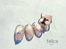 ネイルサロン フェリーチェ(felice)/【定額ネイル】¥8480
