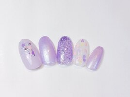 #フラワーネイル