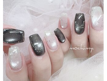 モチミィ(mochimy.)/＊ブラックホワイトマグネット＊