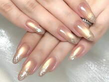 ウルネイル(Uru nail)/マグネットラメグラデーション