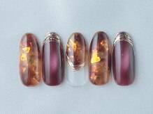 エリクサーネイル 長堀橋(Elixir Nail)/長堀橋限定べっ甲デザイン♪