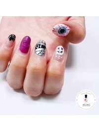 ハロウィンネイル☆