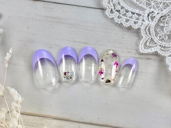 ショコ アンド ラム(Syoko&Lum)/＊押し花フレンチ＊