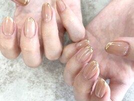 シンプル大人ネイル