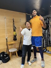 古田整体院/伸長215センチのバスケット選手