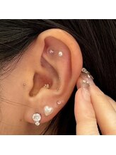 フィールラッシュ バイ グリーン(FEELLASH by green)/#耳ツボジュエリー