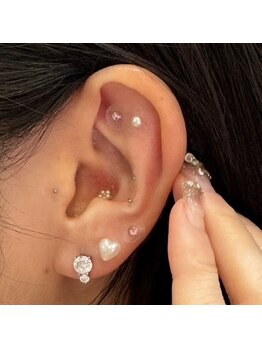 フィールラッシュ バイ グリーン(FEELLASH by green)/#耳ツボジュエリー