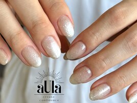 ラメ×ワンカラー