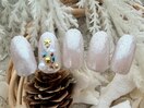 クリスマスツリーネイル