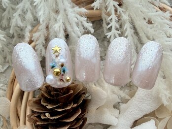 ネイル ナテュール 平塚店(Nail Nature)/クリスマスツリーネイル