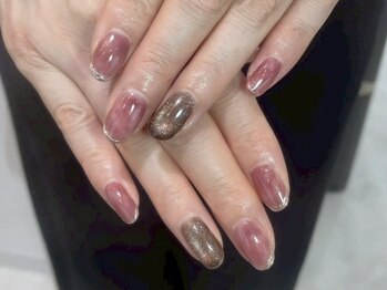 ウル(uru.)/pink × brown