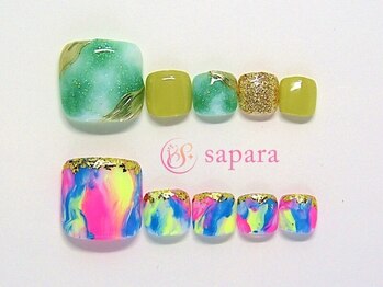 津田沼ネイルサロン サパラ(sapara)/フット定額☆￥6.499　150種☆