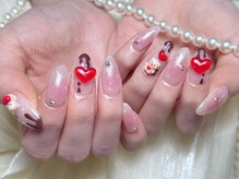 ヴェローラ(VELORA)/バレンタインネイル¥9580