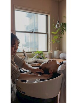 アティマモア(Atimamoa)の写真/心ほどける完全個室で、最新美容機器と極上ヘッドスパを堪能♪極上のヘアケア体験をあなたに!