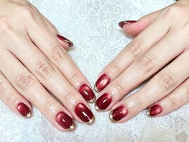 マグネット×ゴールドフレンチ