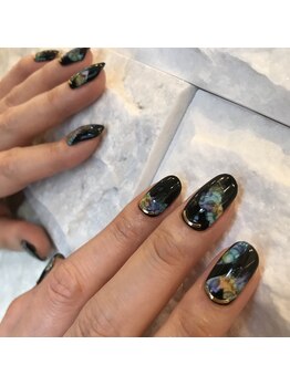 カイノ なんばタワー店(KAINO)/水彩ネイル