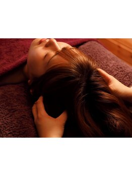 ヘッドスパで癒されたい