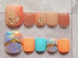 フットジェルアート4本付4400円