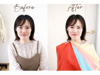 ビューティー アンド トーナリティ(Beauty N Tonality)/お客様【パーソナルカラー診断】