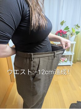 ヨサパーク アカーシャ(YOSA PARK AKASHA)/マイナス12センチの成果