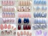 【オフ無料】定額4,860円コース ─ シンプルネイル/オフィスネイル100種♪