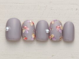 ニュアンス秋フラワー　￥3990