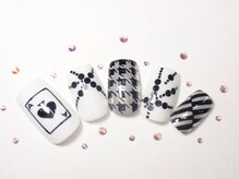 ピアーノ 瑞江店(piano)/モノクロネイル