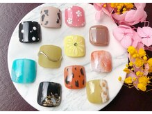 ビーズ バイブレス イオンタウン米沢駅前店(B's by.BLESS)/フットジェル親指アート♪