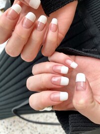 フレンチネイル　春夏秋冬