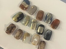 アイネイルズ 心斎橋店(I-nails)/【Lica】秋 個性派デザイン
