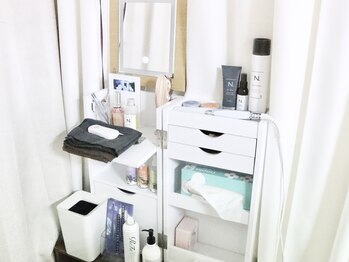 ルナスパ柏/施術後メイク直しOK