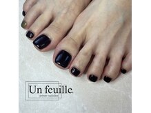 秋以降もフットネイル人気です！いつ見られてもokなお足元に☆