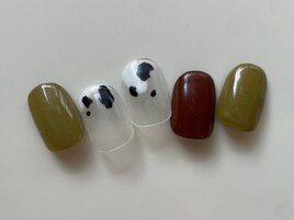 Bコース5200円ショートネイル